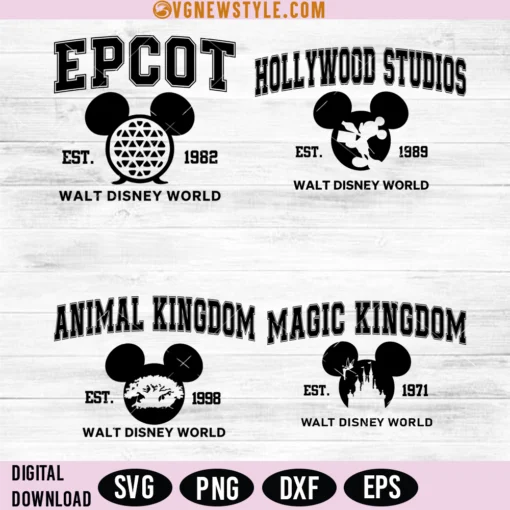 Bundle Kingdom of Magic Disney SVG