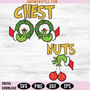 Chest Nuts Christmas SVG