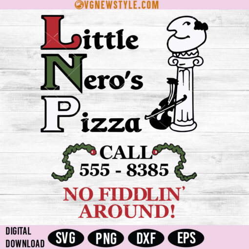 Little Nero's Pizza SVG