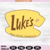 Luke's Diner Logo SVG