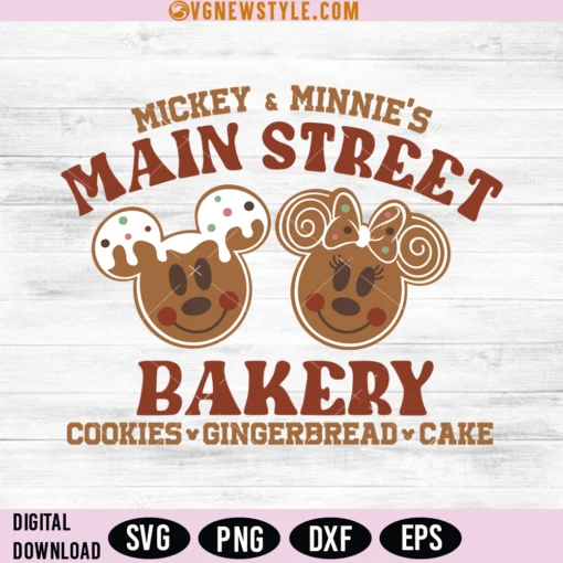 Bakery on Main Street SVG