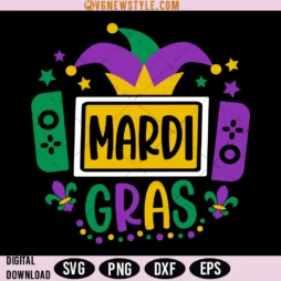 Gaming Mardi Gras SVG Designs