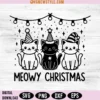 Christmas Cat SVG