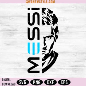 Lionel Messi Vector SVG