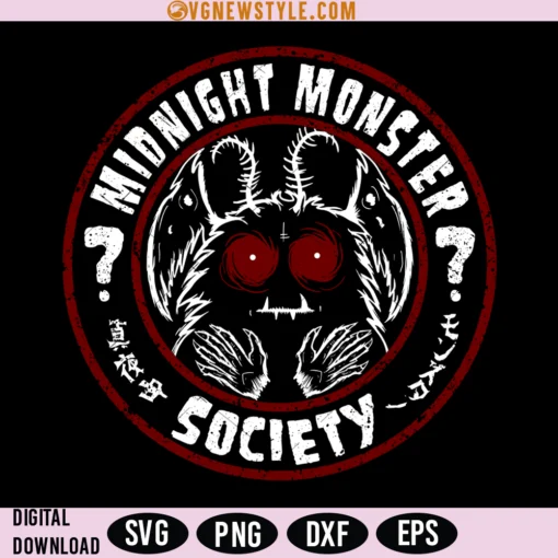 Spooky Monster Club SVG