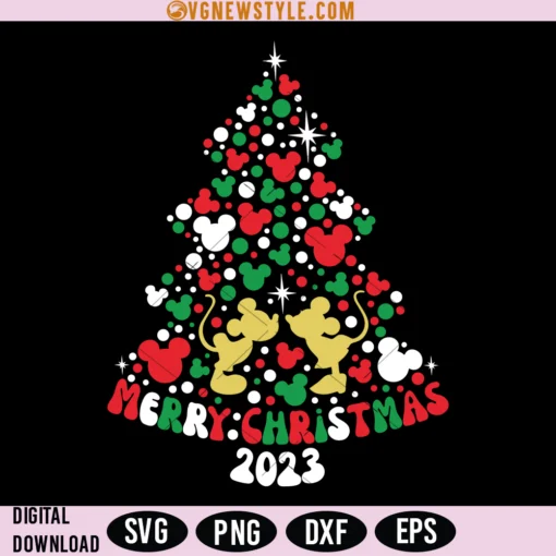 Holiday Season Mouse Ears SVG