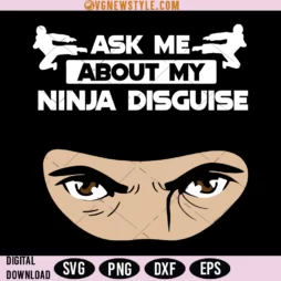 Ninja Disguise SVG