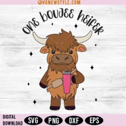 Stanley Boujee Heifer SVG