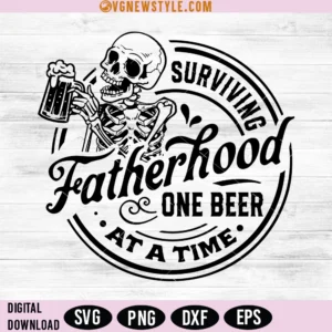 Dad Life Beer SVG