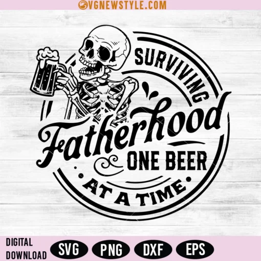 Dad Life Beer SVG