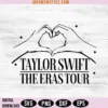 Taylor Swift Hands Love SVG