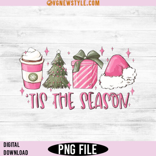 Tis The Season Christmas PNG Designs