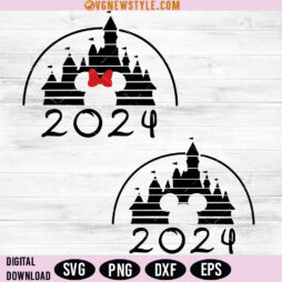 Disney World 2024 SVG Designs