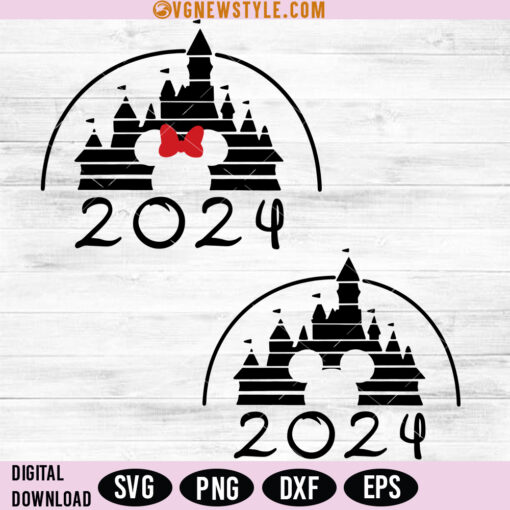 Disney World 2024 SVG Designs