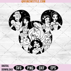 All Princess Svg Png