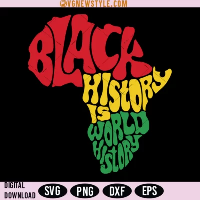 Black History is world history Svg