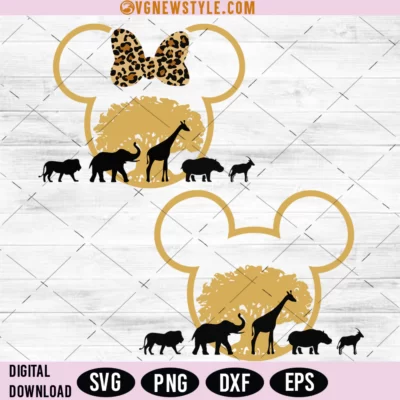 Bundle Animal Kingdom Svg