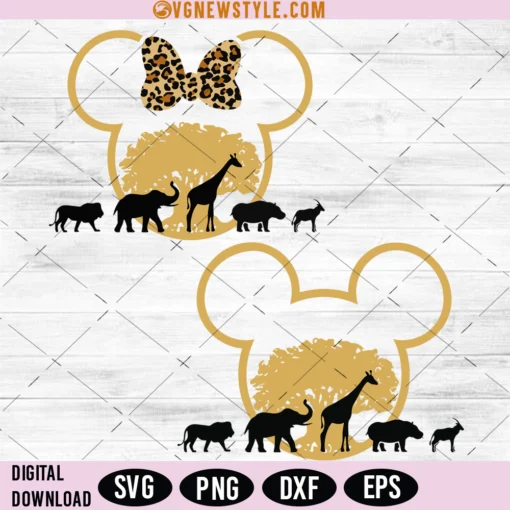 Bundle Animal Kingdom Svg