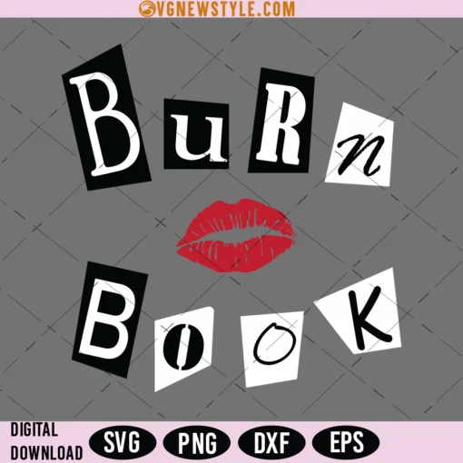 Burn Book Svg