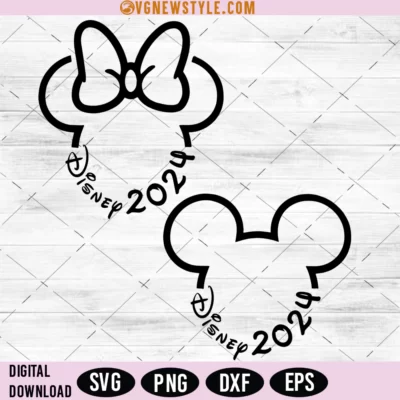 Disney Family Trip 2024 SVG