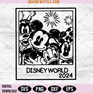 Disney World 2024 Svg Png