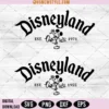 Disneyland California SVG Bundle