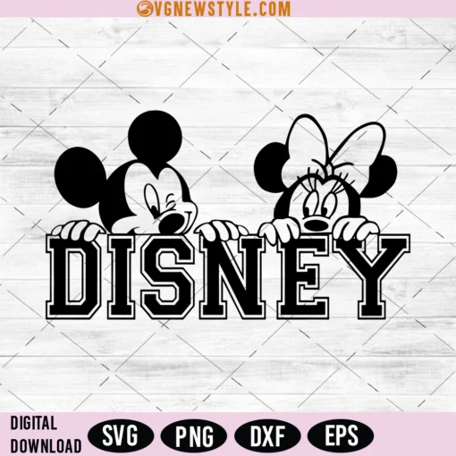 Disneyland Text SVG