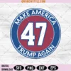 Trump 47 Republican Proud Conservative Svg