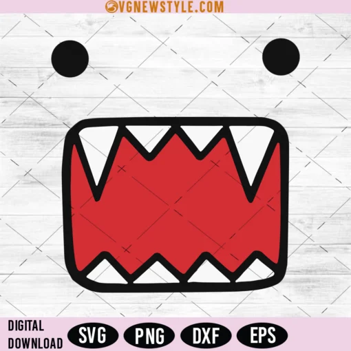 Domo Kun Face Svg