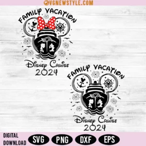 Disney Cruise Trip 2024 SVG