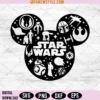 Galaxy Wars Collage Mouse Svg