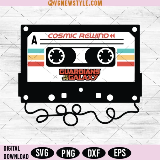 Guardians of the Galaxy Cosmic Rewind Svg