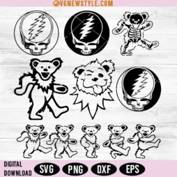 Grateful Dead SVG Bundle