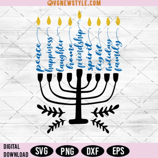 Hanukkah Svg