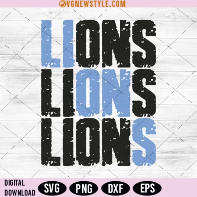 Lions Svg