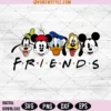 Mickey Mouse friends Svg