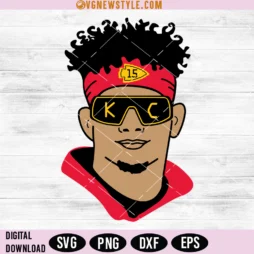 Patrick Mahomes Svg