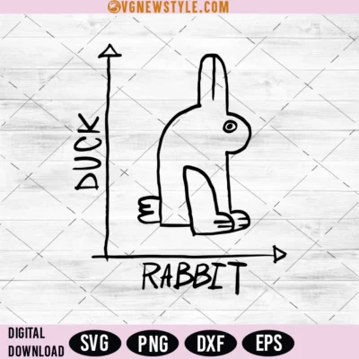 Rabbit Duck Svg