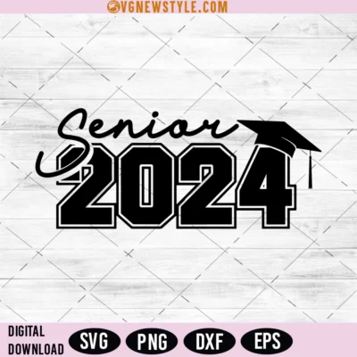 Senior 2024 Svg