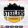 Steelers Football Svg Png