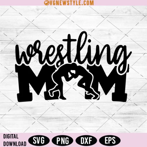 Wrestling mom Svg Png