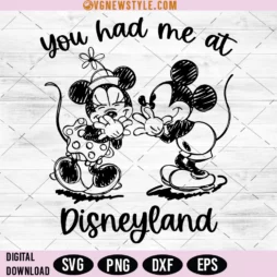 You had me at Disneyland SVG