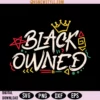 Black Owned Svg