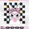 Bunny with Glasses Svg