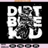 Dirt Bike Kid Svg