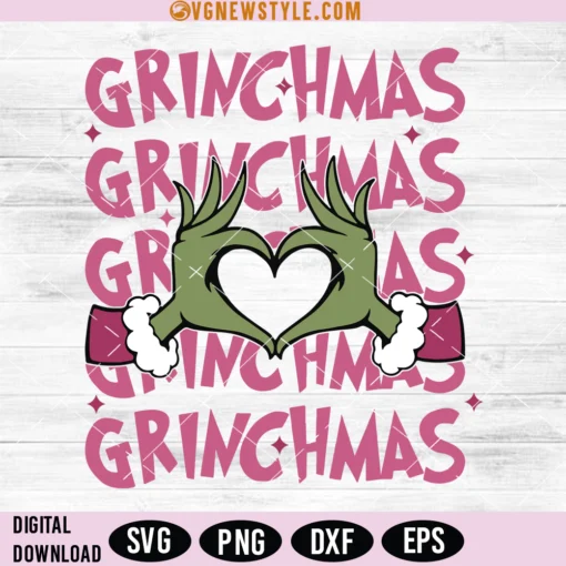 Grinchmas Svg Png