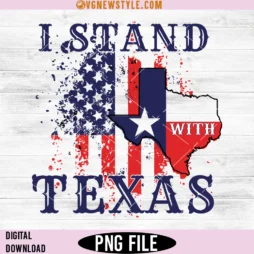 I Stand with Texas Png