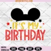 It's My Birthday Svg