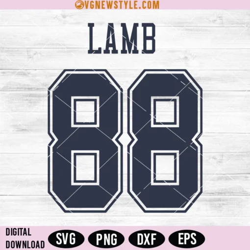 Lamb Jersey Svg