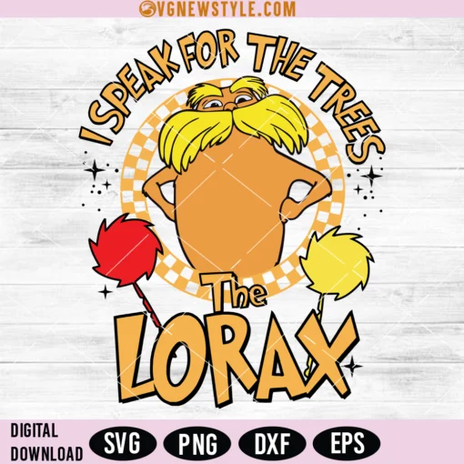 Dr Seuss Lorax Svg